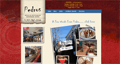 Desktop Screenshot of pedrosmaine.com